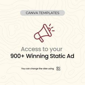 900+ READY-MADE static ad