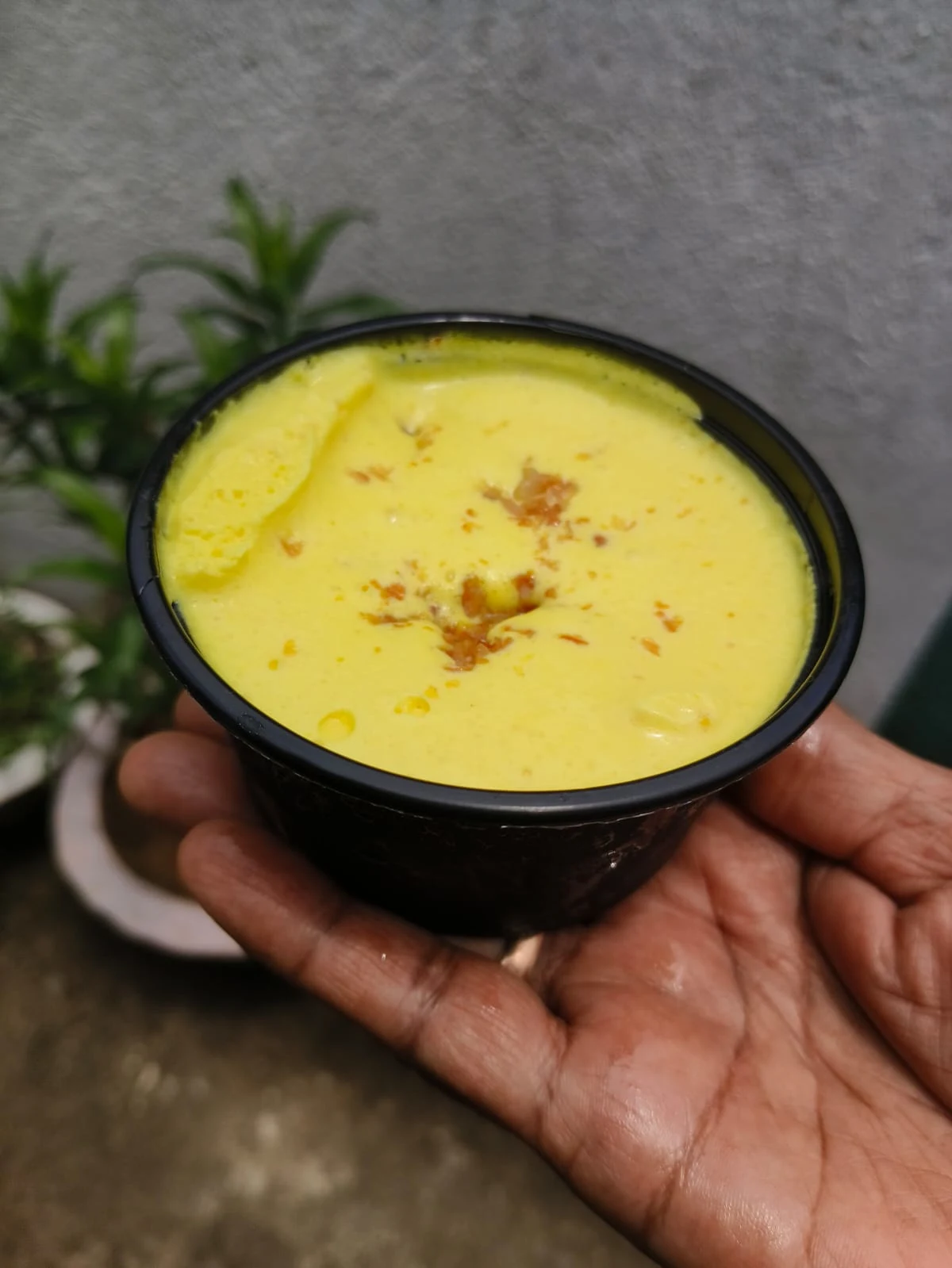 Homemade Mango Ice Cream